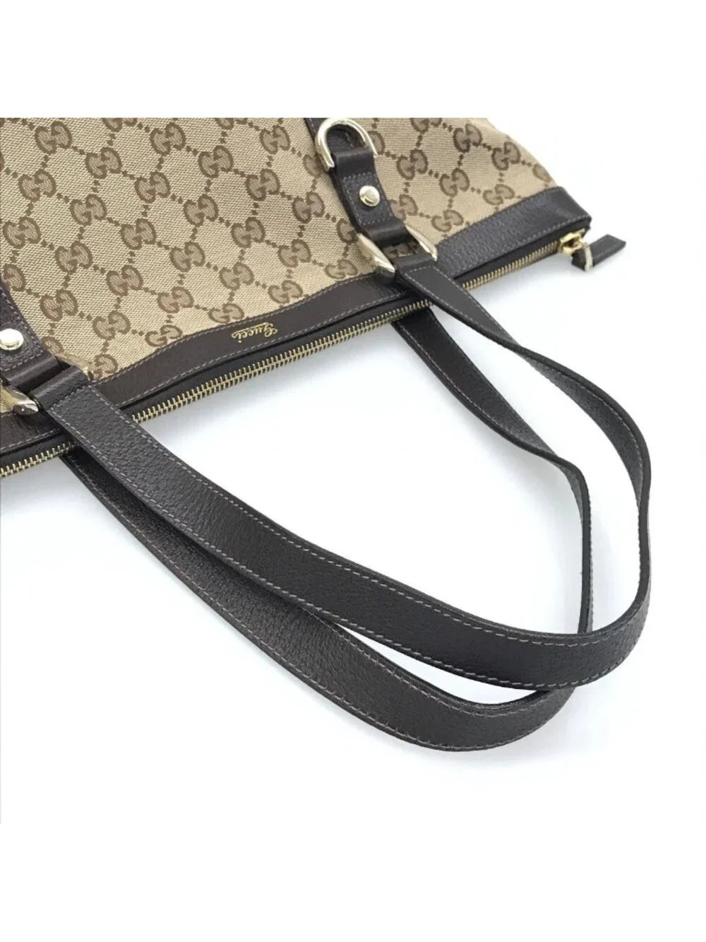Gucci Tote Bag GG Brown Beige